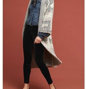 High waisted black velvet leggings